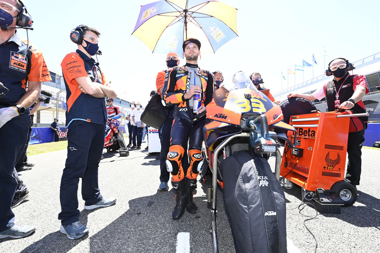 Brad Binder kritisiert eine Überlegung von Reifenhersteller Michelin