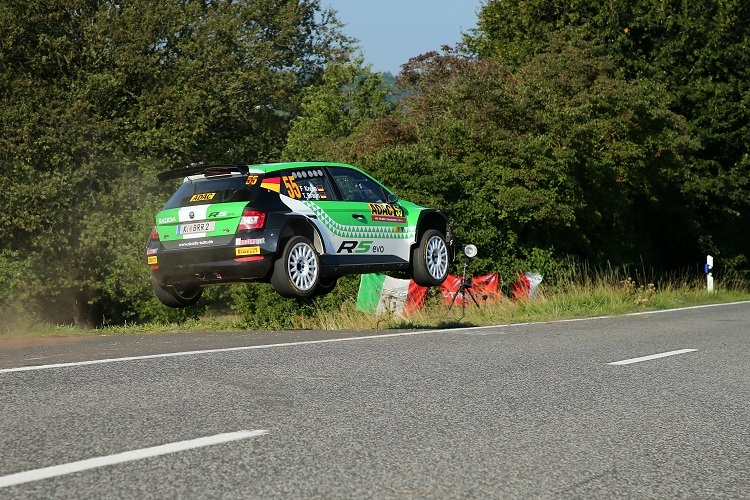 Fabian Kreim spring an die Spitze der WRC 2