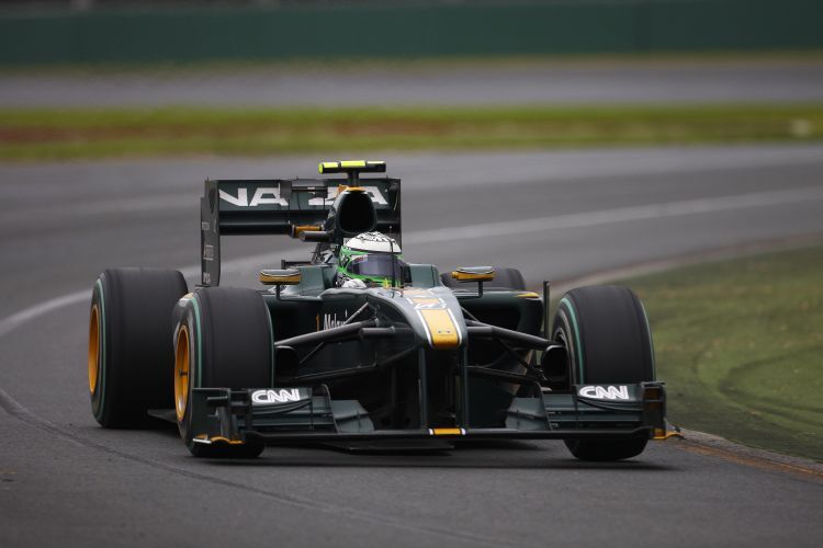 Team Lotus (o.: Kovalainen) bleibt bei seiner Farbe