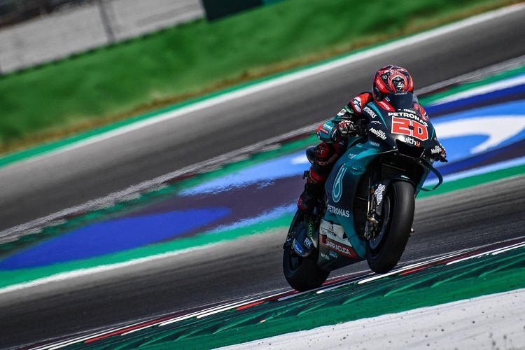 Fabio Quartararo lag in Misano voran