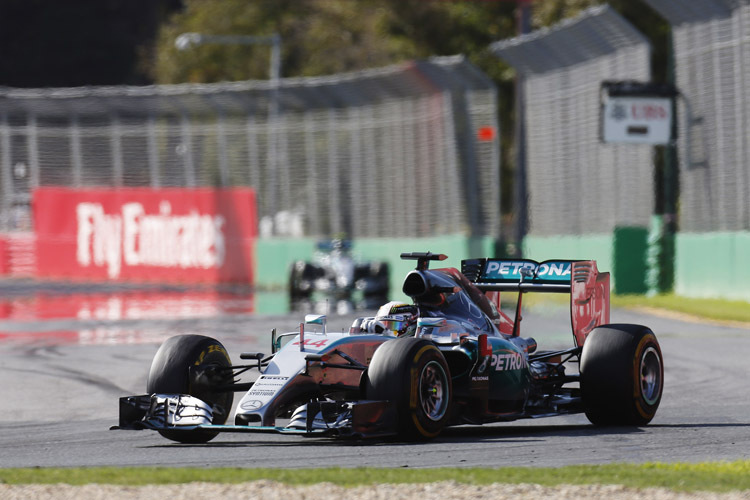 Lewis Hamilton sicherte sich den ersten GP-Sieg des Jahres