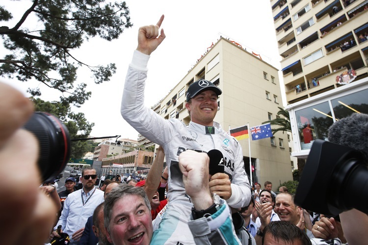 Nico Rosberg gewinnt zum zweiten Mal den Grand-Prix von Monaco