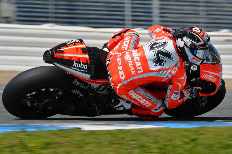 Andrea Dovizioso beim Jerez-Test