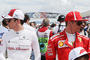 Charles Leclerc und Kimi Räikkönen