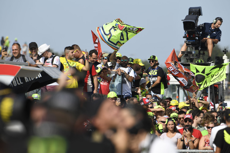 Misano war zu Rossi-Zeiten ein Publikumsmagnet