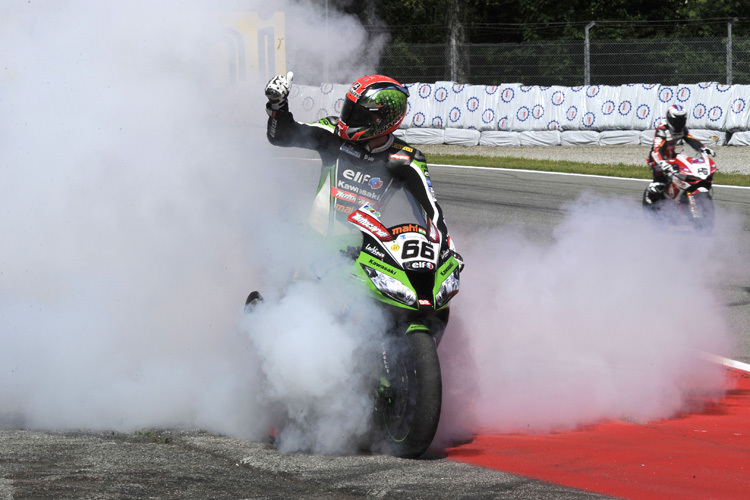 In Monza fuhr Tom Sykes zweimal aufs Podest