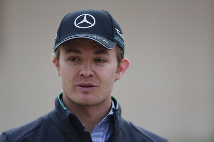 Nico Rosberg war nicht wirklich glücklich über den Verlauf des Tages