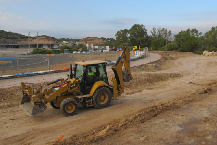 In Jerez wird umgebaut