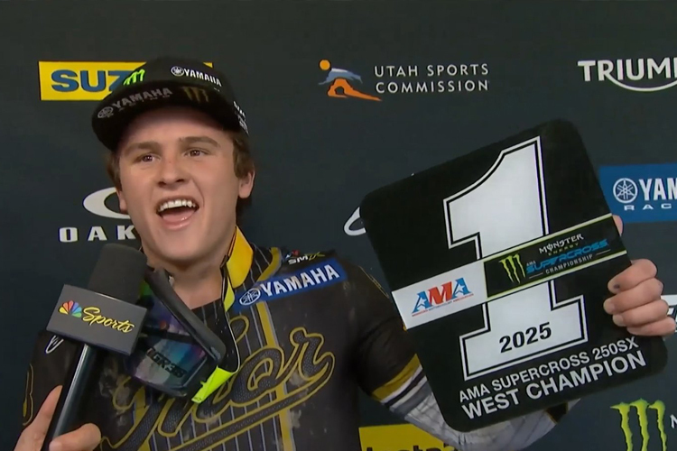 Haiden Deegan wurde in Denver Supercross-Champion und beschimpfte das Publikum
