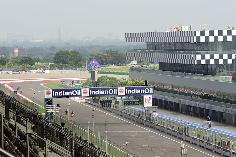 Willkommen zum Rennen in Indien