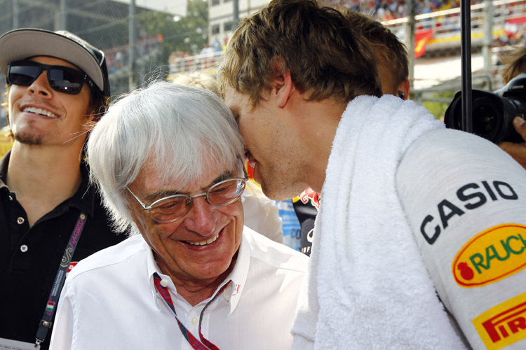 Vettel liegt Ecclestone eher als Hamilton