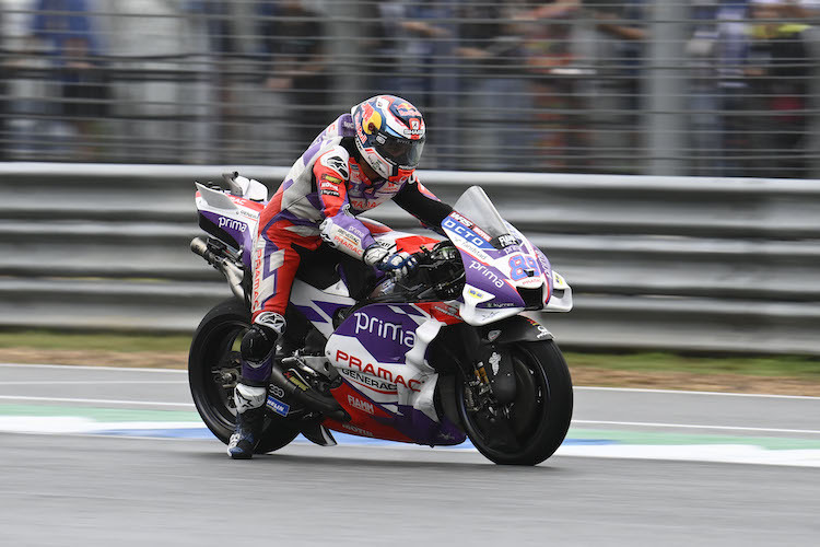 Jorge Martin kämpfte mit den Wetterkapriolen beim Thailand-GP