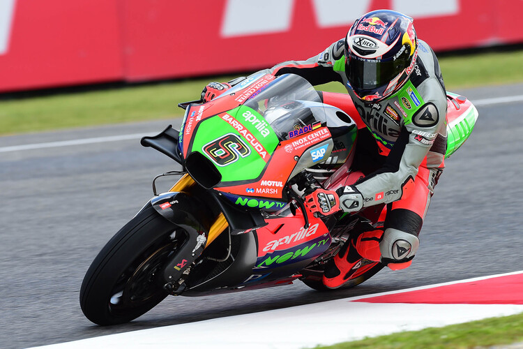 Stefan Bradl mit Regenreifen im FP1 in Mugello