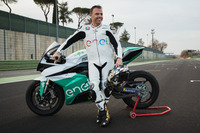 Loris Capirossi mit der Energica Ego