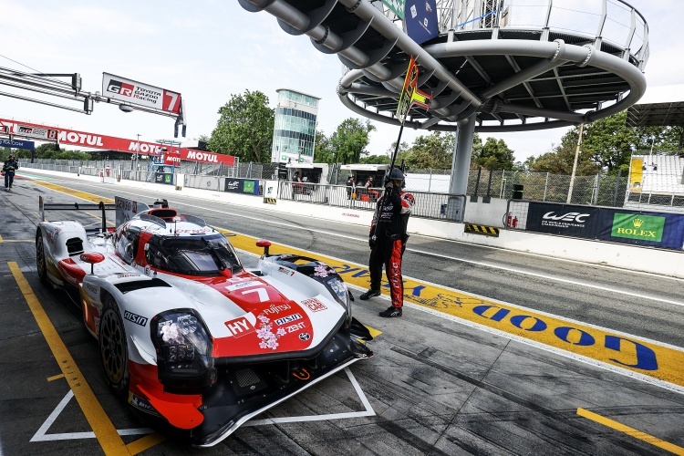 Sieger-Auto in Monza: Der Toyota GR010 Hybrid von Conway/Kobayashi/López