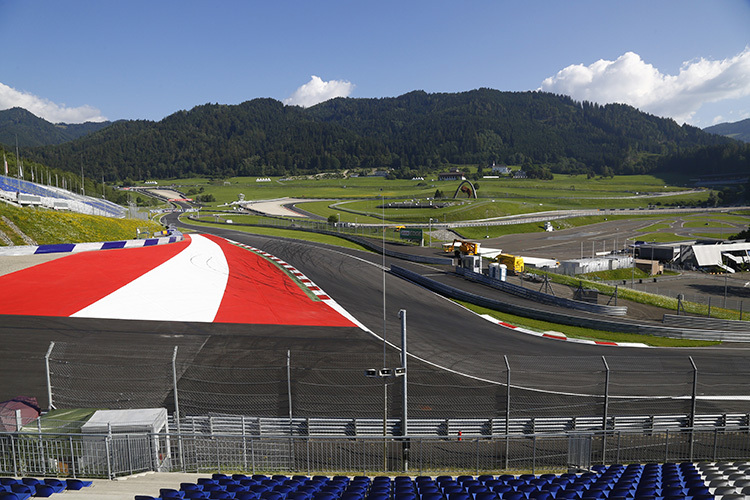 Der Red Bull Ring in Österreich