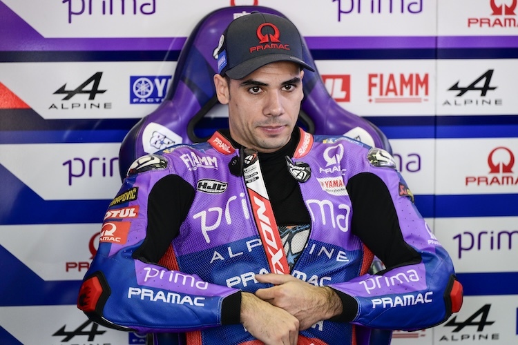 Miguel Oliveira konnte nur bedingt Werbung für sich machen