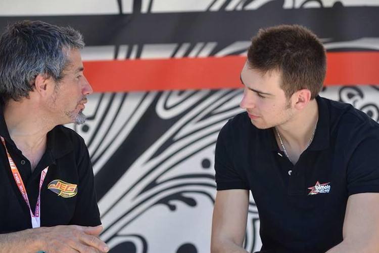 Der erst 18-jährige Ponsson (re) gibt in Meeting sein Debüt in der Superbike-WM