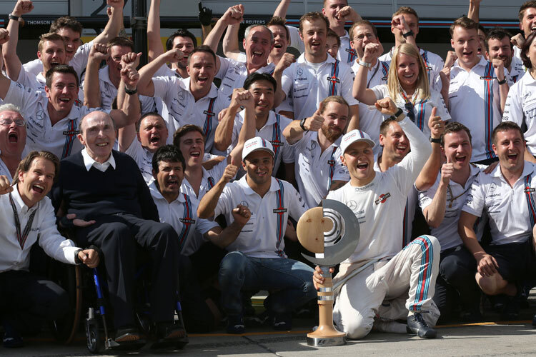 In Österreich feierte Williams Valtteri Bottas' dritten Platz wie einen Sieg