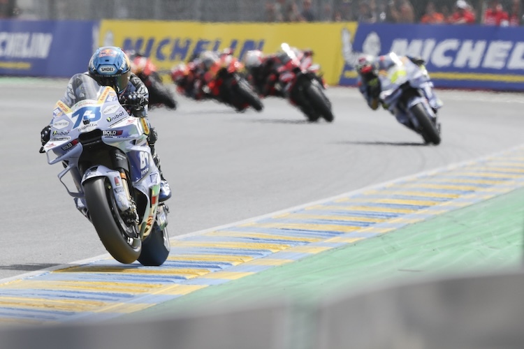 Grandioser Tag für Gresini Racing: Alex Marquez (2.) vor Fermin Aldeguer