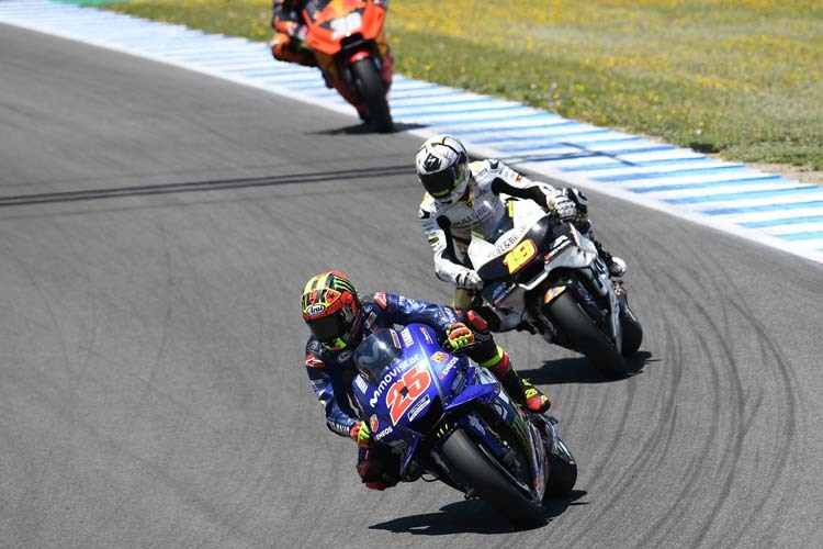 Maverick Viñales in Jerez