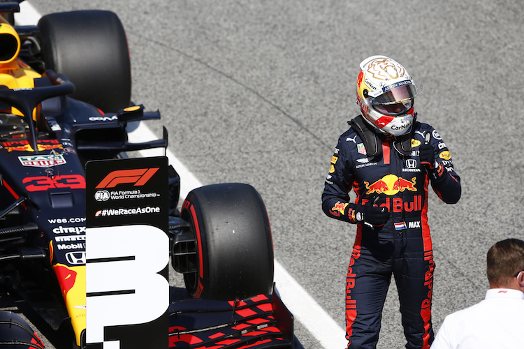 Max Verstappen nach dem Qualifying zum Spanien-GP