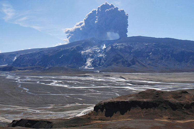 Die Aschewolke des Eyjafjallajökull sorgte für Chaos 