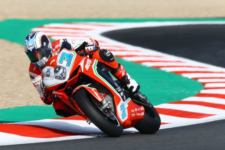 Raffaele De Rosa mit der MV Agusta F3