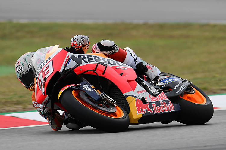 Marc Márquez macht sich nach Platz 17 im FP2 keine Sorgen