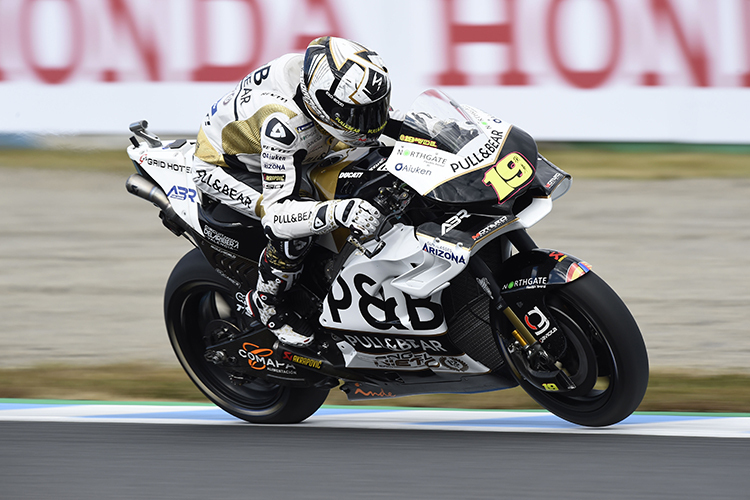 Alvaro Bautista in Motegi