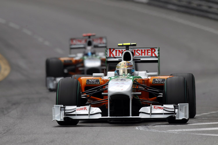 Liuzzi und Sutil bilden ein starkes Gespann