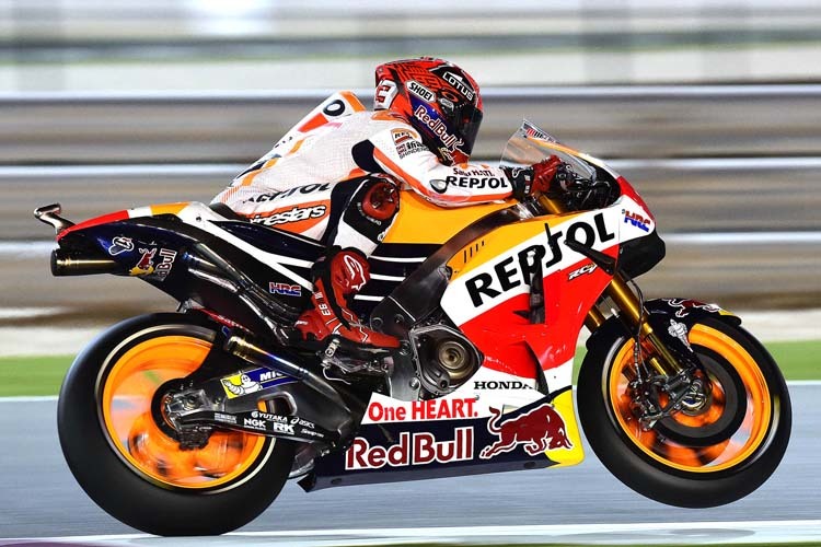 Im Qualifying stark: Marc Márquez auf der Honda RC213V