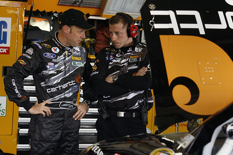 Matt Kenseth und Crew Chief Drew Blickensderfer