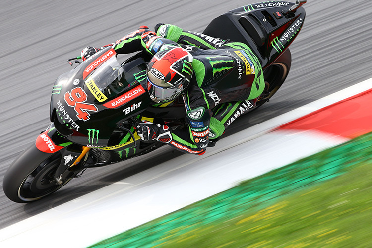 Jonas Folger auf der Tech3-Yamaha