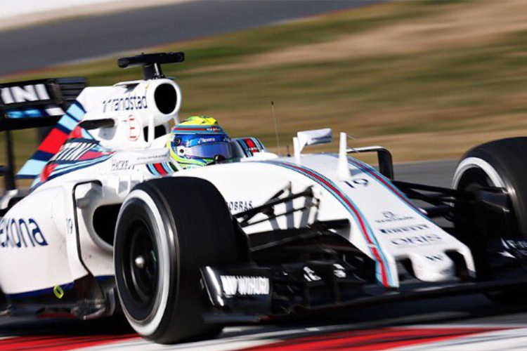 Felipe Massa im neuen Williams
