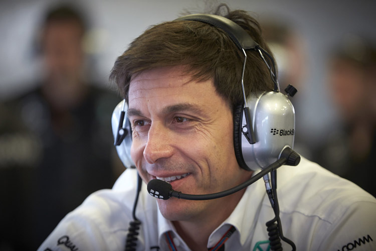 Toto Wolff: «Es war etwas überraschend, dass Ferrari dieses Wochenende hinter Williams zurückgefallen ist»
