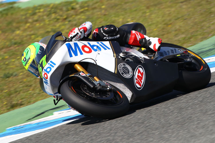 Eric Granado beim IRTA-Test in Jerez