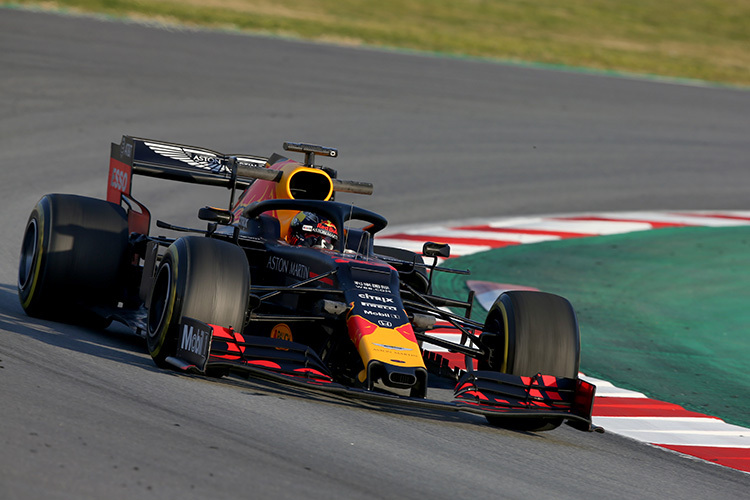 Max Verstappen im Red Bull Racing-Honda
