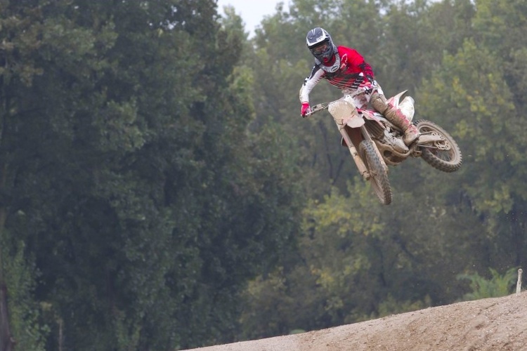 Jorge Saragoza fühlte sich mit der Honda CRF250F auf Anhieb pudelwohl