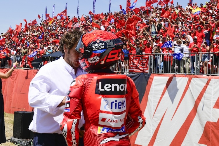 Aragon im Marquez-Fieber
