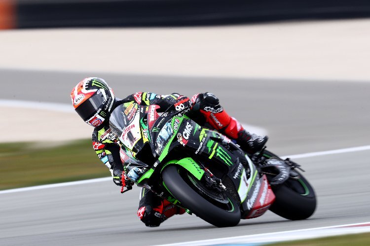 Jonathan Rea beendete den ersten Trainingstag in Assen vor Alvaro Bautista