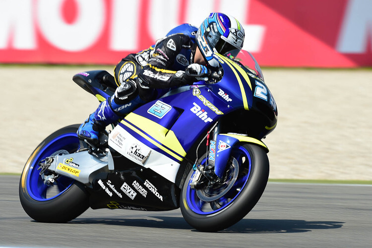 Marcel Schrötter auf der Mistral 610 des Tech3-Teams in Assen