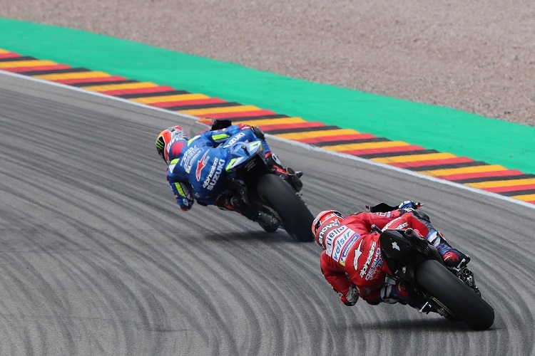 Andrea Dovizioso auf den Spuren von Alex Rins