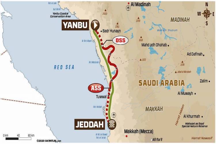 Letzter Tag bei der Dakar-Rallye 2021 