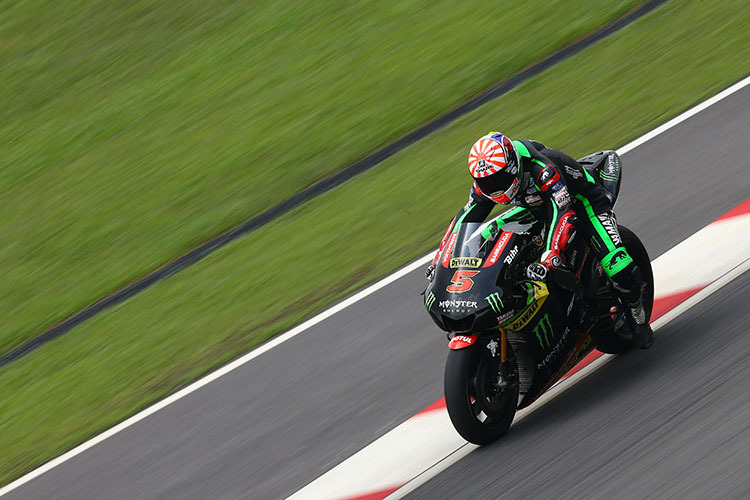 Johann Zarco auf der Tech3-Yamaha