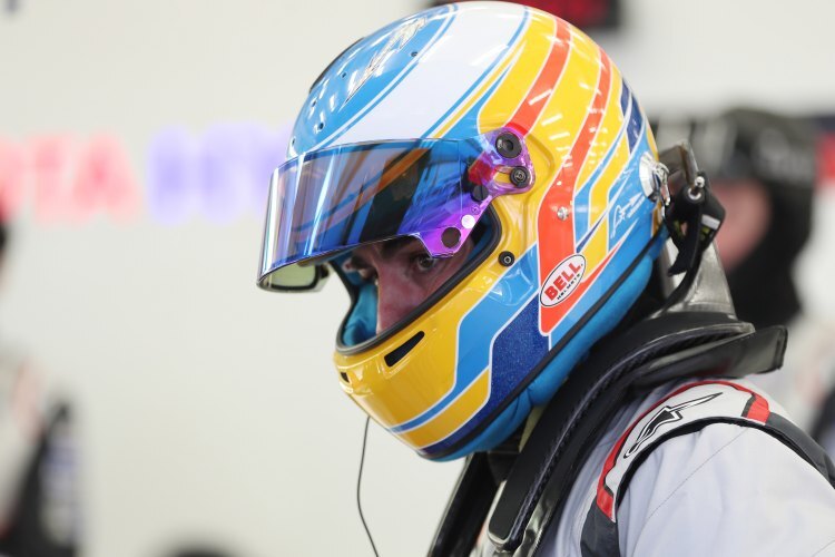 Fernando Alonso testete auch schon den Toyota LMP1