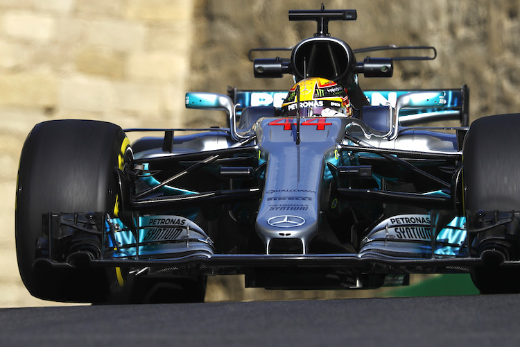 Lewis Hamilton 2017 in Baku