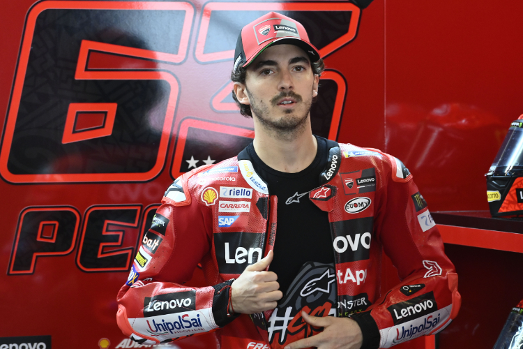 Pecco Bagnaia sieht die Schuld bei seinem Motorrad