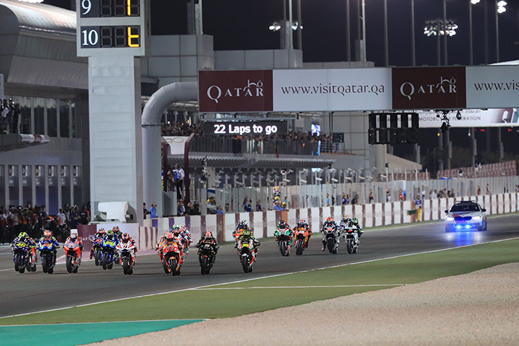 Der Saisonstart wird am 10. März in Katar mit dem Nachtrennen stattfinden
