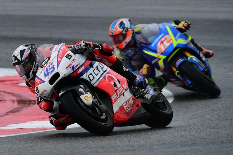 Scott Redding vor Alex Rins